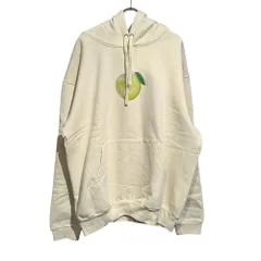 GRAND COLLECTION (グランドコレクション) ③ 24070597005030 BIG APPLE NEW YORK HOODIE メンズ ホワイト M