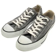 CONVERSE (コンバース) CANVAS ALL STAR OX 1C989 スニーカー レディース グレー US5 JPN24