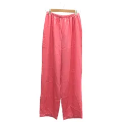 古着 ① ポリエステルシャイニーパンツ レディース ピンク FREE
