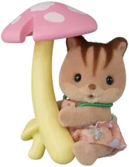 【中古】おもちゃ 6. 「シルバニアファミリー 赤ちゃんコレクション -赤ちゃん妖精の森のなかまたちシリーズ」