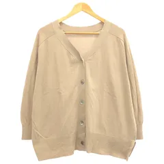 Spick & Span (スピックアンドスパン) ICECOTTON 2wayオーバーサイズカーディガン 24080200531020 カーディガン レディース ベージュ FREE