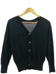 Spick & Span (スピックアンドスパン) ① 19080200442010 リネンコットンワイドリブロングカーディガン レディース ブラック FREE