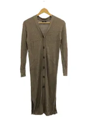 JOURNAL STANDARD L’essage (ジャーナルスタンダードレサージュ) SILK Vネックロングカーディガン 21080370405010 カーディガン レディース ブラウン FREE