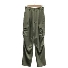 JANE SMITH (ジェーンスミス) JS L'essage別注サテンカーゴパンツ 20SPT-#256L-LE サテンカーゴパンツ レディース カーキ 36