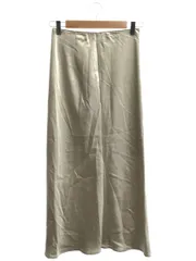 Spick & Span (スピックアンドスパン) ① 24060200110140 サテンフレアスカート レディース ベージュ 36