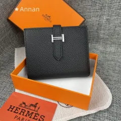 限界価格 本革 HERMES エルメス 折り財布 小銭入れ