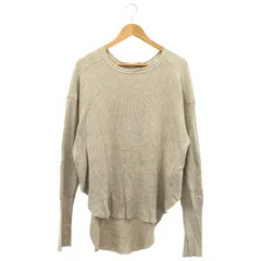 Americana (アメリカーナ) ① サーマルバックヘンリーネックカットソー レディース ベージュ FREE