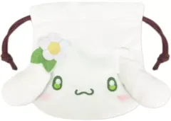 【新品】バッグ シナモロール ミニフェイス巾着 抹茶 「サンリオキャラクターズ」
