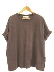 R JUBILEE (アールジュビリー) ② 22070570004910 roll up over size tee レディース ブラウン FREE