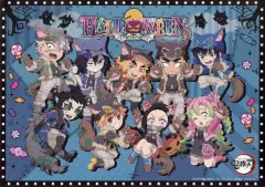 【中古】ランチョンマット 集合(ブルー) 紙製ランチョンマット 「鬼滅の刃×ufotable Cafe×マチ★アソビCAFE×ufotable DINING ハロウィンイベント2025」 カラフルウルフマッシュポテト注文特典