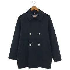 CALMER (カルメール) ★★ ③ 23020300921030 EDIFICE別注 ハミルトンウールリバー ピーコート メンズ ネイビー FREE