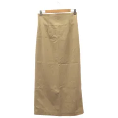 U by Spick&Span (ユーバイスピックアンドスパン) ■ ① 22060212300040 ダブルサテンタイトスカート レディース ベージュ 36