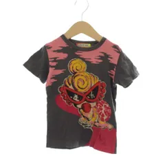 ヒステリックミニ Hysteric MINI キッズ 95 Tシャツ 半袖 グレー /JP