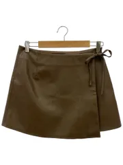 SLOBE IENA(スローブイエナ) ③ 24060912604030 フェイクレザーミニラップスカート レディース ブラウン FREE