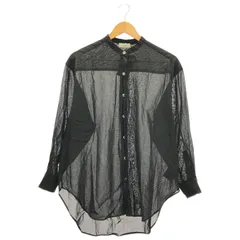 JOURNAL STANDARD L’essage (ジャーナルスタンダードレサージュ) ★★ ① 23050370206010 ボイルロングシャツ レディース ブラック FREE