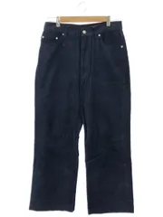 INHERIT (インヘリット) ③ 24030720115030 CORDUROY ワイドストレートパンツ メンズ ネイビー M