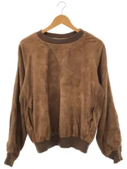 古着 ③ スウェードタッチPO メンズ ブラウン M