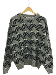 古着 ③ ニット メンズ ブラウン XL