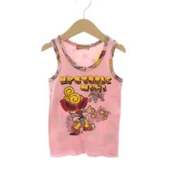 ヒステリックミニ Hysteric MINI キッズ 100 タンクトップ 背中総柄 ピンク /JP