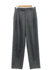 JOURNAL STANDARD L’essage (ジャーナルスタンダードレサージュ) ■ ③ 22030370000030 ウールトリコチン2タックワイドパンツ レディース グレー 36