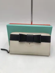 kate spade ケイトスペード リボン 長 財布 白 ■■レディース