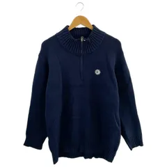 EVRIS (エヴリス) ③ 372242601101-03 SUNNYハーフジップニットトップス レディース ネイビー FREE