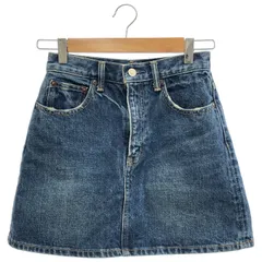 SLY (スライ) ▲ ② 0309AB11-0060-3 デニム ハイウエストミニスカート レディース ブルー 1
