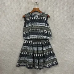 ジルスチュアート エスニック ウール ノースリーブ ONE PIECE 85 A04267