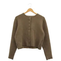 SLOBE IENA (スローブイエナ) ■■ ③ 24080912228040 ウォッシャブルファーリーダブルフェイスカーディガン レディース キャメル FREE