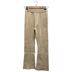 JOURNAL STANDARD relume (ジャーナルスタンダードレリューム) ③ 21080462711030 センタータックフレアーニットパンツ レディース ベージュ FREE