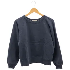 SLOBE IENA (スローブイエナ) ① 24070912314040 裏毛コンパクトラグランスウェット レディース ネイビー FREE