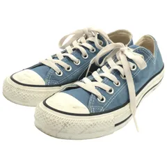 CONVERSE (コンバース) ■ ⑤ 1SC056 ALL STAR WASHED CANVAS OX レディース ブルー US 4.5 (23.5cm)
