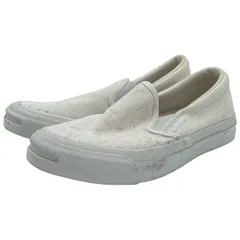 CONVERSE (コンバース) ① 1CK272 JACK PURCELL NT WHITEPLUS SLIP-ON レディース ホワイト 23.0cm