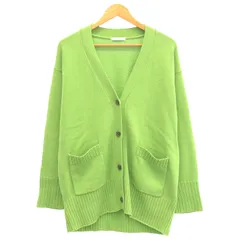 JOURNAL STANDARD (ジャーナルスタンダード) ① 22080400709040 コットンツイストヤーンビッグカーディガン レディース 黄緑 FREE