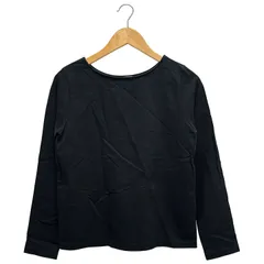 SLOBE IENA (スローブイエナ) ▲ ③ 18070912430030 デラヴェ ボートネック プルオーバー レディース ブラック FREE