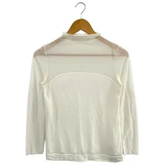 Madam Hiroko ▲ ① シアーカットソー レディース ホワイト L