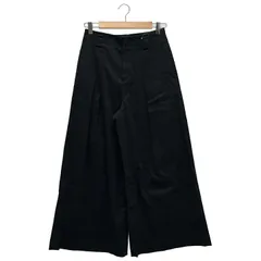 JOURNAL STANDARD relume (ジャーナルスタンダードレリューム) ▲ ③ 16030462802030 ピケストレッチタックフレアパンツ レディース ブラック M