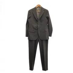 UNITED ARROWS green label relaxing (ユナイテッドアローズ グリーンレーベル リラクシング) ★★ ⑤ 3121-145-2064 CANONICO ミニ千鳥 3B HXD NT HPセットアップ メンズ ブラウン 46