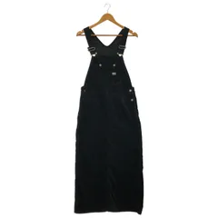 Lee (リー) ■ ③ 21060913000330  SLOBE別注ベッチンジャンパースカート レディース ブラック M