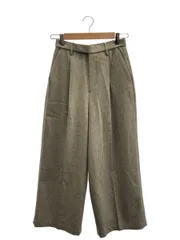 JOURNAL STANDARD relume (ジャーナルスタンダードレリューム) ③ 24030462101030 ツイーディーツイルタックワイドパンツ レディース ベージュ 36