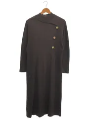 古着 ■ ③ 70s Nina Charles For Kasper ニットワンピース レディース ブラウン L