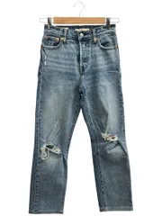 LEVI'S (リーバイス) ⑤ 34964-0036 Premium WEDGIE STRAIGHT レディース ブルー W23 L28