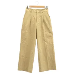 SIMPLICITE (サンプリシテ) ■ ① 24030700606010 センタープレスタックチノパンツ レディース ベージュ S