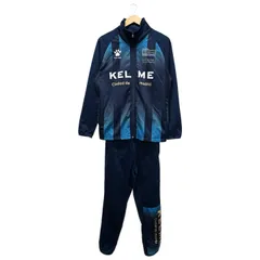 KELME ▲ ③ ジャージセットアップ メンズ ネイビー M