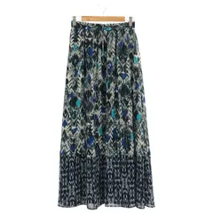 SLOBE IENA (スローブイエナ) ▲ ② 16SS ロングスカート レディース ブルー ー