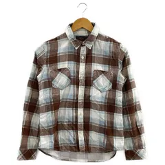 Ron Herman (ロンハーマン) ① R.H.Vintage チェックネルシャツ レディース ブラウン S