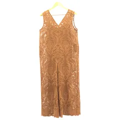 AMERI (アメリヴィンテージ) ★★ ② 01310591090 CHLOE V NECK ROMPERS レディース ブラウン S