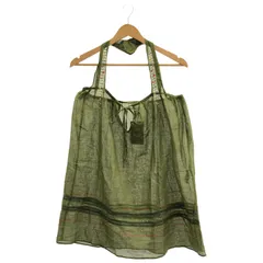 sonoma (ソノマ) ■ ② リネン混ブラウス レディース グリーン ONE SIZE