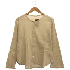 JOURNAL STANDARD relume (ジャーナルスタンダードレリューム) ■■ ① 25051462109020 コットンクレープクルーネックブラウス レディース ベージュ FREE