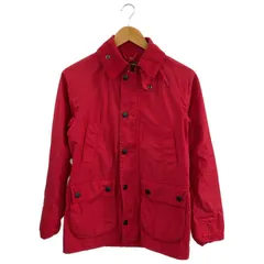 Barbour (バブアー) ■ ③ 1301001 ノンオイルドBEDALE ジャケット レディース レッド XXS